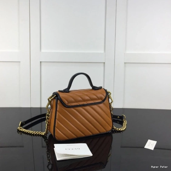 Hyper Peter top bag GG Gucci mini handle Marmont 0812